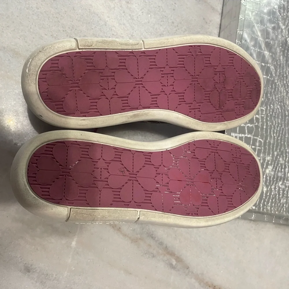 Kate Spade ♠️ Flower Jacquard Keswick Sneakers ... - Picture 12 of 12